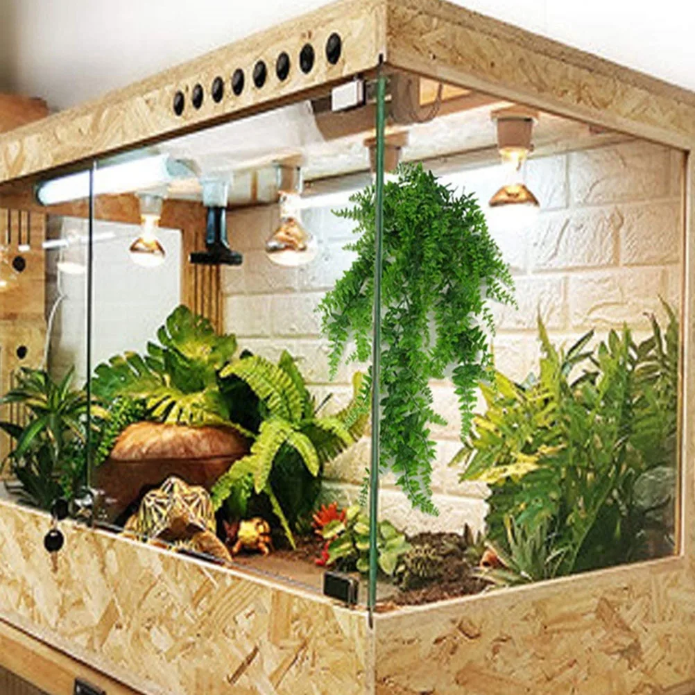 

2Sets Simulation Green Plant Wall Hanging Rattan Lifelike Fake Plant Vine Hanging Pendants for Home Decor Wedding Party