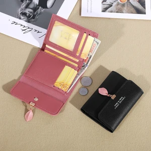Trifold Clutch Coin Purse, 미니멀리스트 신용 카드 소지자, 여성 캐주얼 지갑 12 최고의 판매 케이트 스페이드 목걸이 -11