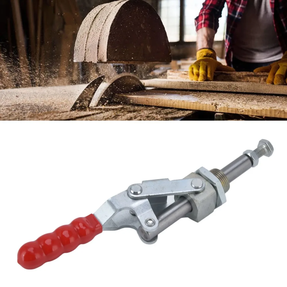 Tool Anti Slip Toggle Clamp Iron 171*137mm Quick Release Toggle Clamp Push Pull Toggle Clamp Industrial
