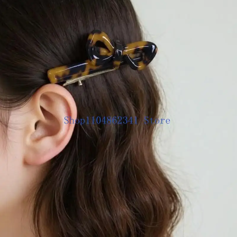 5asd Funny Bows Pattern Hairpin Unique Hairclip Delicate Beautiful Hair Barrettes
