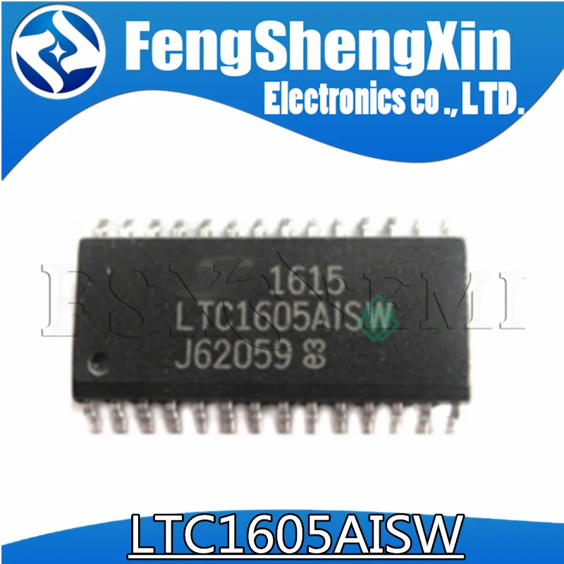 

5pcs LTC1605AISW LTC1605 sop-28 analog-digital converter IC