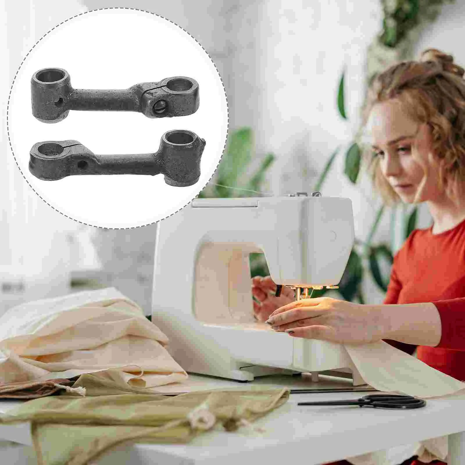 

2pcs Replacement Foot Pedal Linkage Assembly For Treadle Sewing Machine Sewing Machine Pedal Connector For Maintenance Heavy Dut
