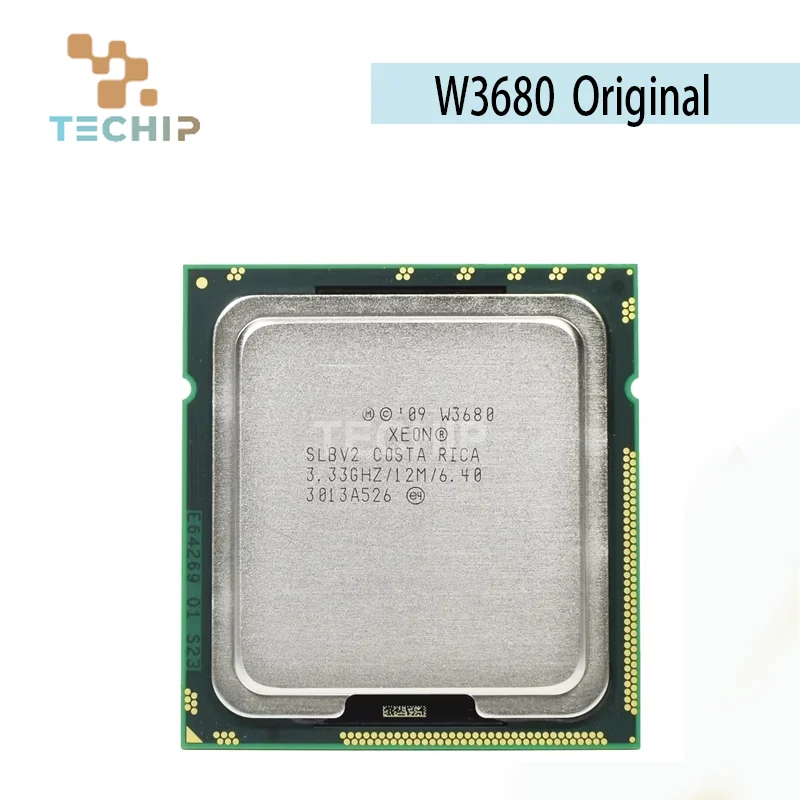 100% Original Xeon W3680 3.33GHz Six Core LGA 1366 cpu processor