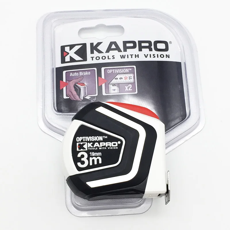 KAPRO Original steel tape measure 510 thickened widened tape measure 3 5 meters 8 meters high precision Woodworking ruler