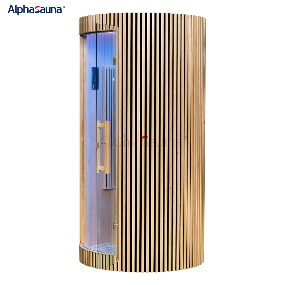 Free Standing Carbon Fiber Infrared Sauna Heater Panel And Sauna Room For Sale