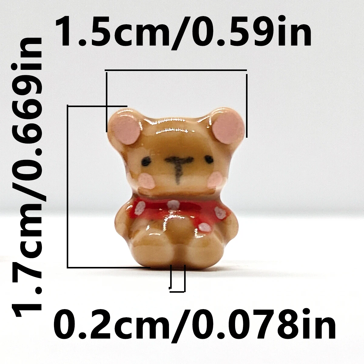 Brauner Bär mit Rotem Schal Ke – Tablet Cute Accessories Bewertung und Preis