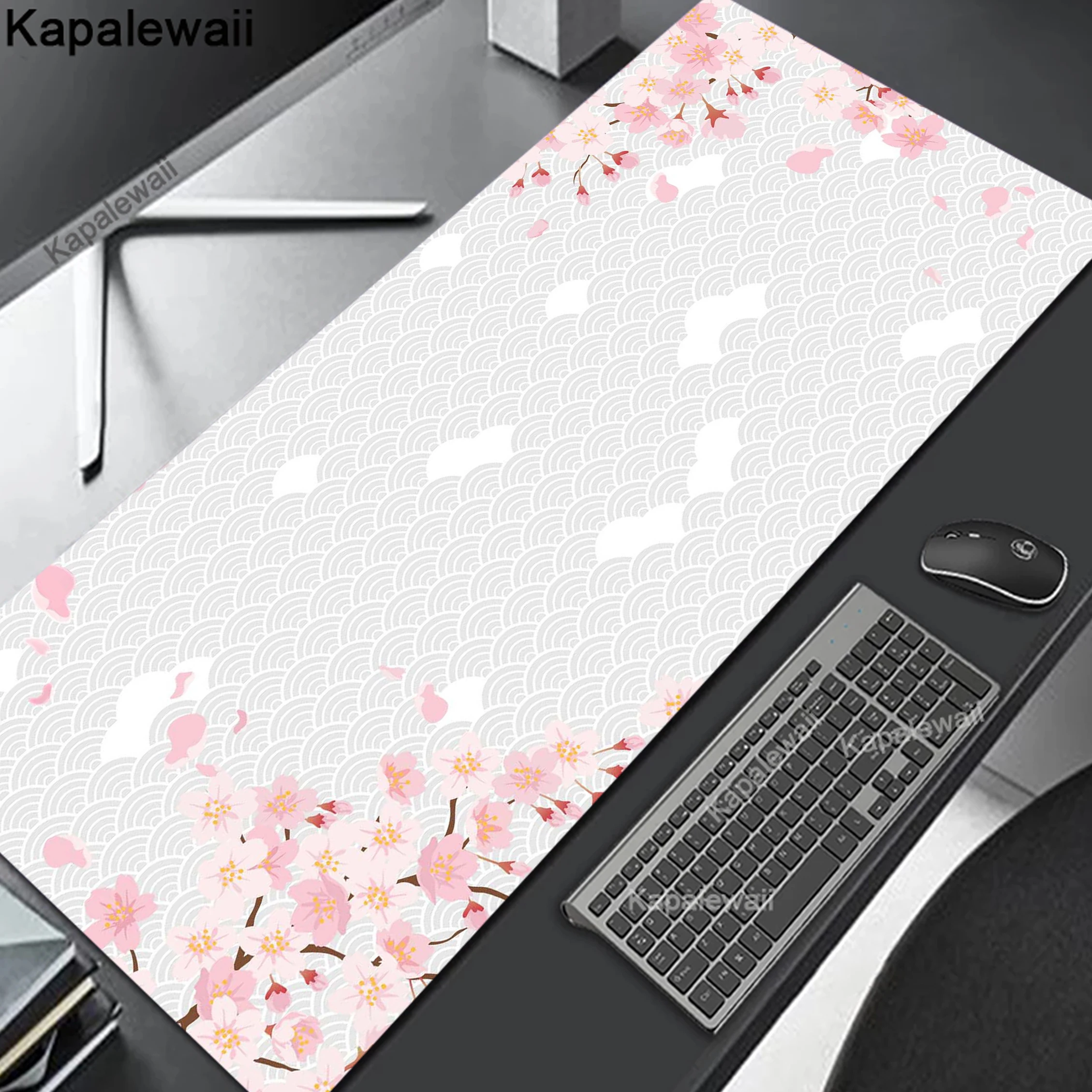 

Gaming Mousepad Sakura Large Mouse Mats Big Desk Pad Non-Slip Rubber Mouse Pad Big Keyboard Mats Mouse Pads Mousepads 900x400mm