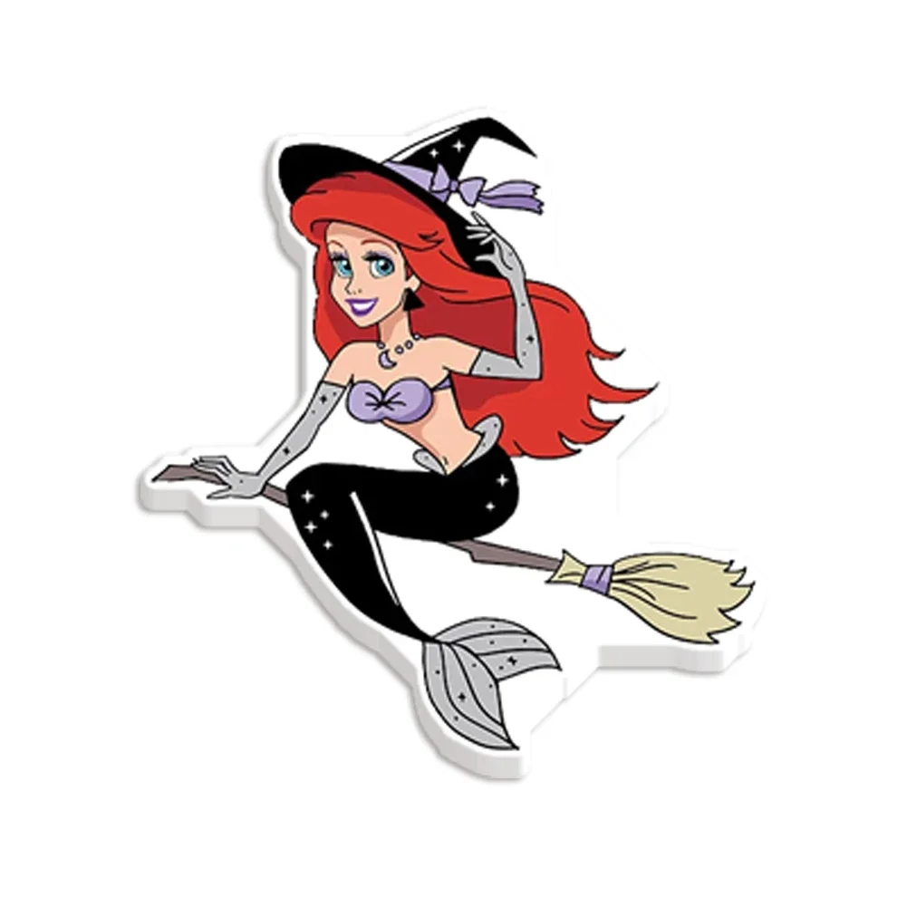 

10 Pcs /Lot Disney Halloween Princess Series White Transparent Glitter Flatback Resins For Home Handmade Decoration