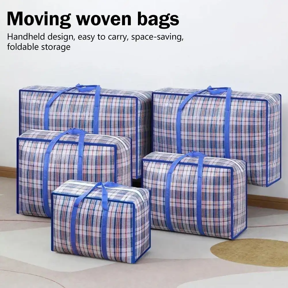 أكياس غسيل كبيرة الحجم مع سحابات أكياس تخزين شديدة التحمل حقيبة ملابس مقاس S M L XL XXL تخزين منظمة