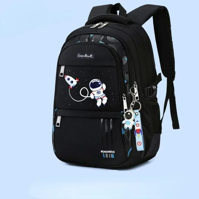 New Schoolbag Primary School Student Grade 3-6 Grade Junior High School Large Capacity Bag Super Lightweight Boy Girl Backpack