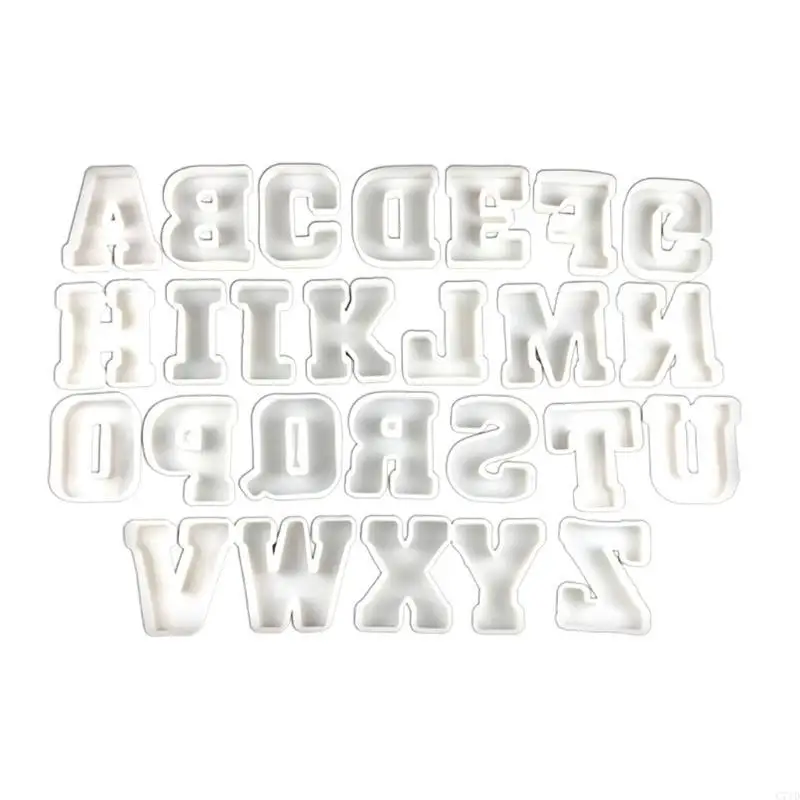

26 Pieces Resin Silicone Mold English Diy Jewelry Making Epoxy Resin Mold for Jewelry Diy Making