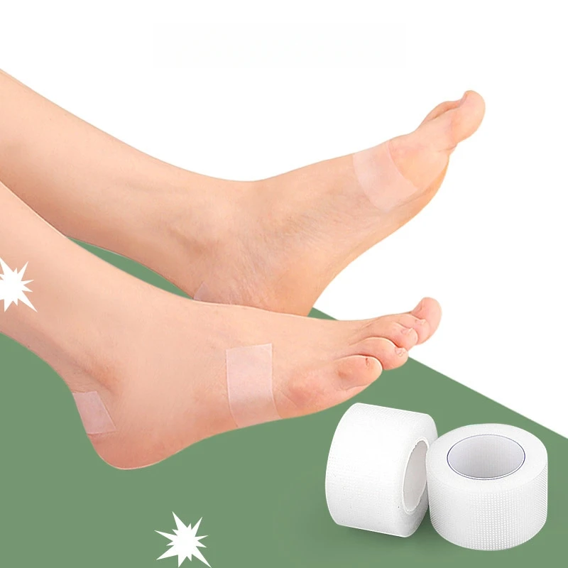 1/2/3/4 Pcs PE Invisible Foot Patch Anti-Abrasion Foot Heel Patches Free-Form Cutting Heel Pain Relief Patch Pain Relief Patches
