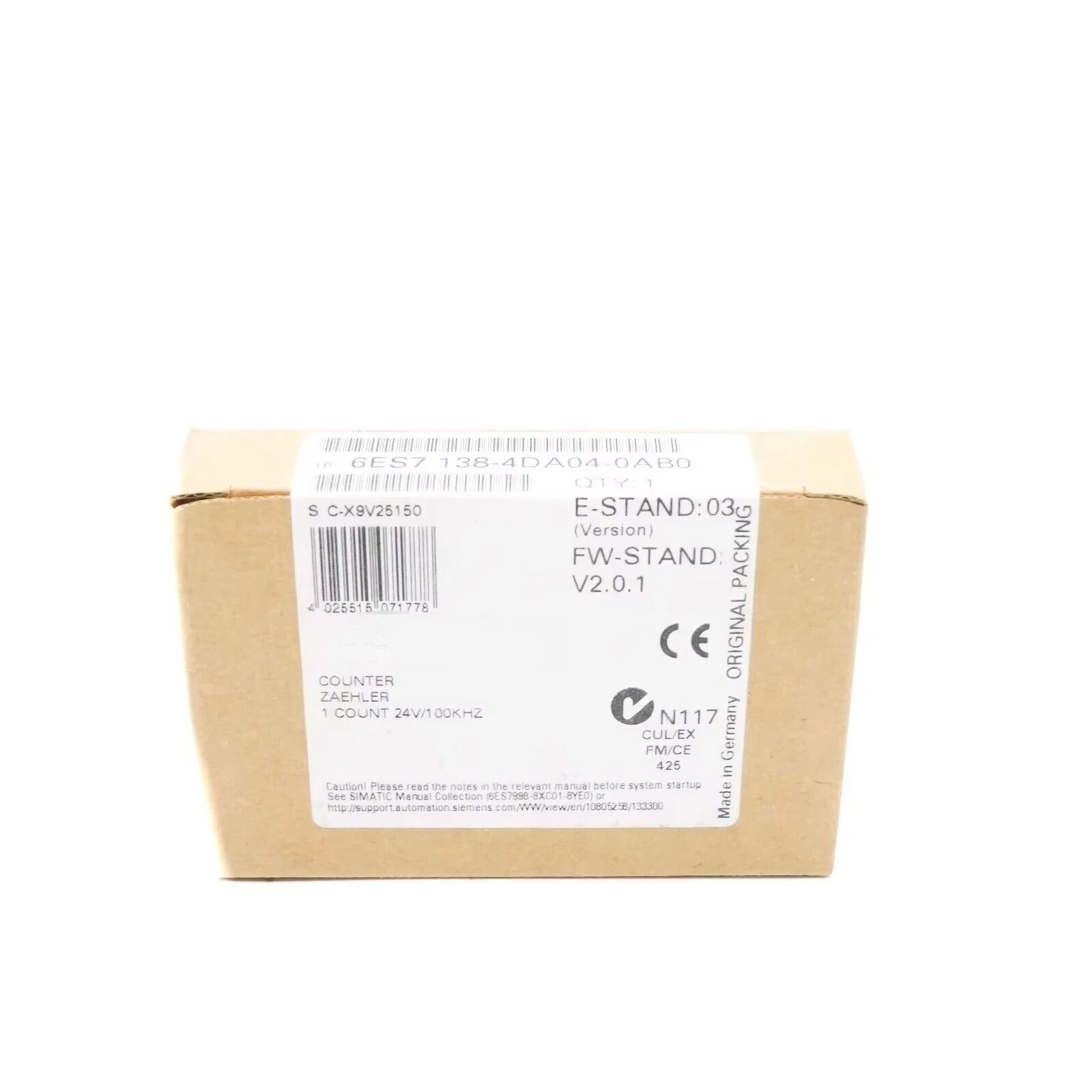 

New Original Ready 125720-01 Warehouse Industrial Automation Plc Controller