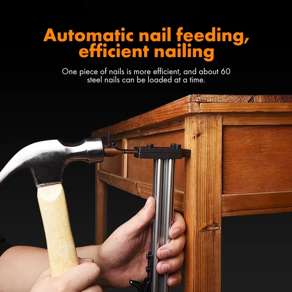 Aluminum ST18B Nail Tool for Cement Surfaces with High Strength Steel Firing Pin and Efficient Auto Feed System