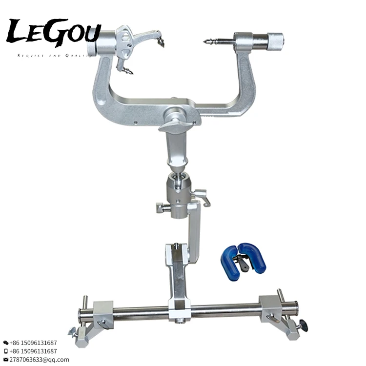 

Skull Clamp Three Point Aluminium Alloy Stainless Steel Brain Surgery Retractor