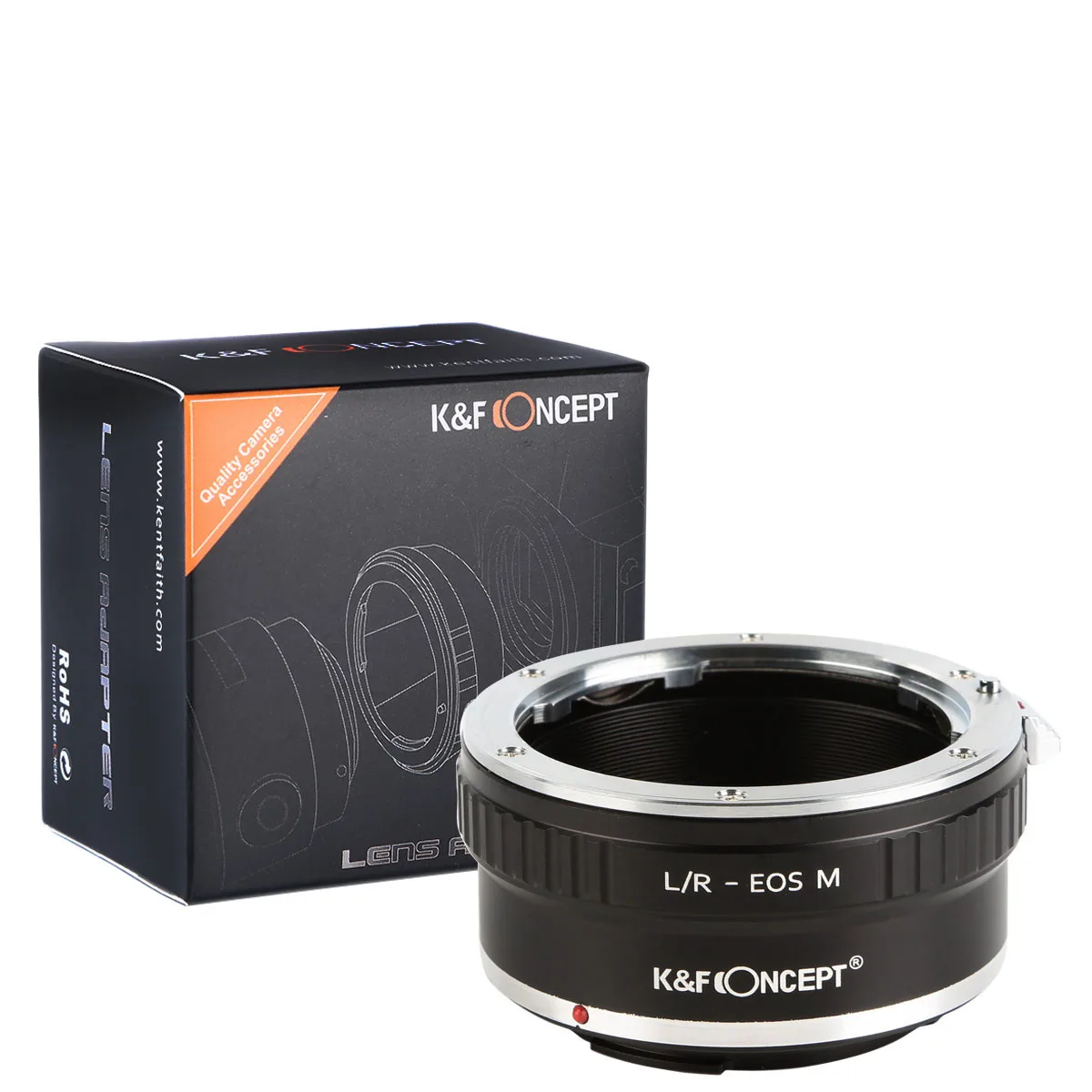 

K&F Concept LR to EOS M Lens Adapter Leica R to Canon EOS M for Canon M1 M2 M3 M5 M6 M50 M100