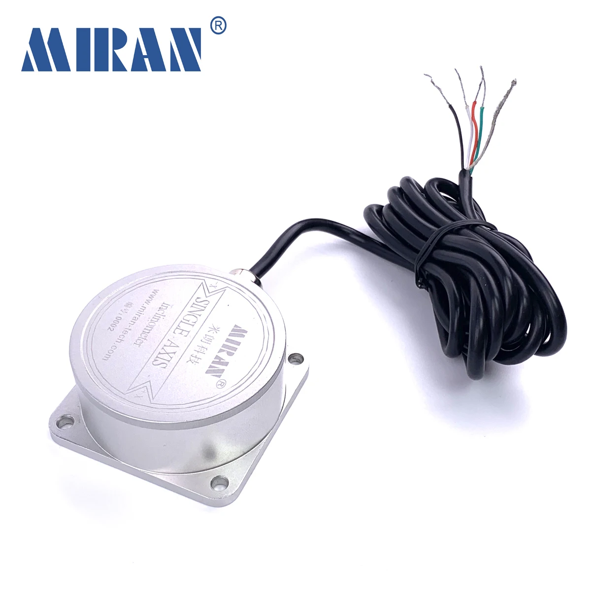 Miran MQJD-485-A Single Axis Inclinometer Digital Output RS485 Signal Tilt Sensor Angle Potentiometer Can Work in Water