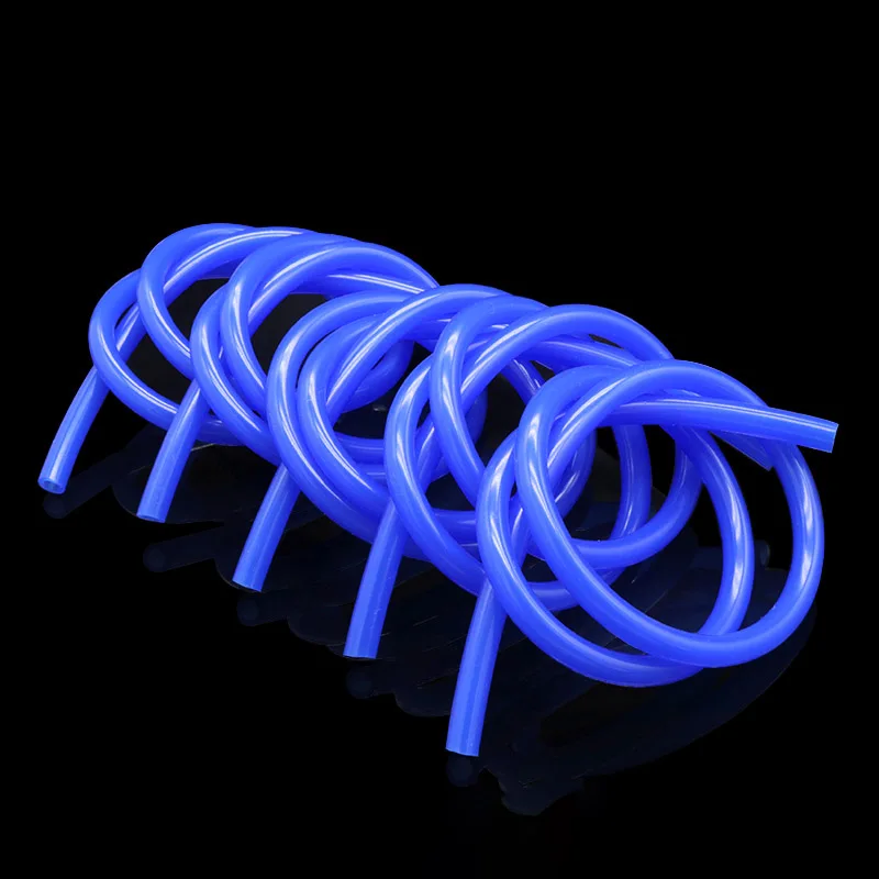 1Meter ID 4 5 6 mm Food Grade Blue Silicone Rubber Tube Hose Tasteless Flexible High Temperature Resistant 4x6/5x7/6x8mm