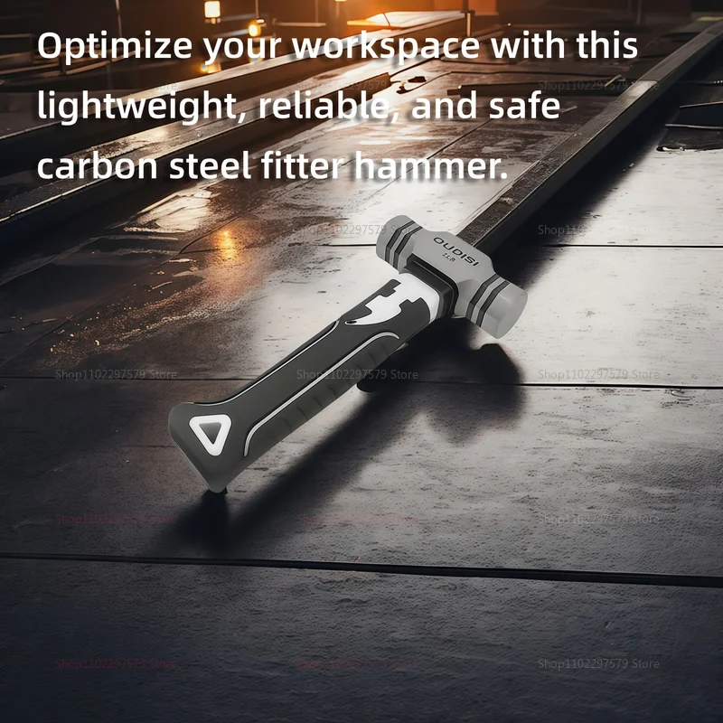 Mini Claw Hammer Small Compact Fitter Nail Hammer MultiPurpose Octagonal Hand Tool for Carpentry DIY and Home Repairs