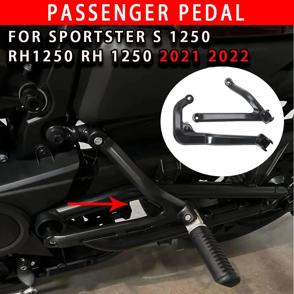 

Suitable for Harley's new sports car S 1250 RH1250 RH 1250 2021 2022 S 1250RH1250S passenger foot nail installation pedal bracke