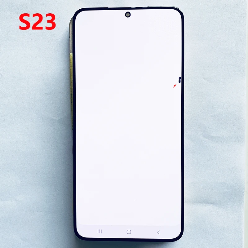 SUPER AMOLED S911B LCD For Samsung S23 5G S911U S911E LCD Display Touch Screen 6.1\'\'S23 Digitizer Assembly With Dot Working Well