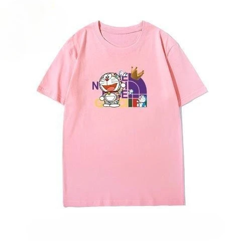ドラえもん Tシャツ コラボ アニメ派生品 半袖 Tシャツ メンズ 純綿 ゆったり カジュアル カップル 衣装