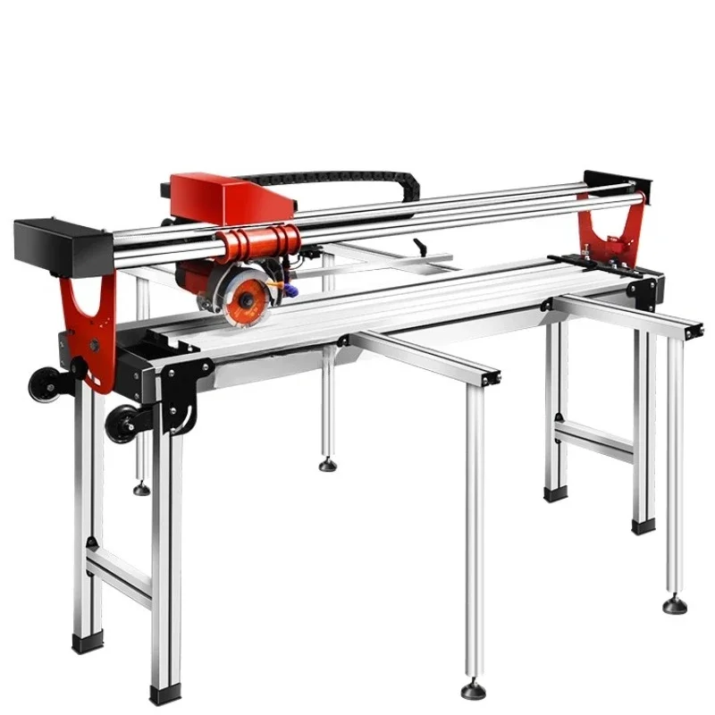 Multifunctional automatic desktop tile cutting machine, manual chamfering machine