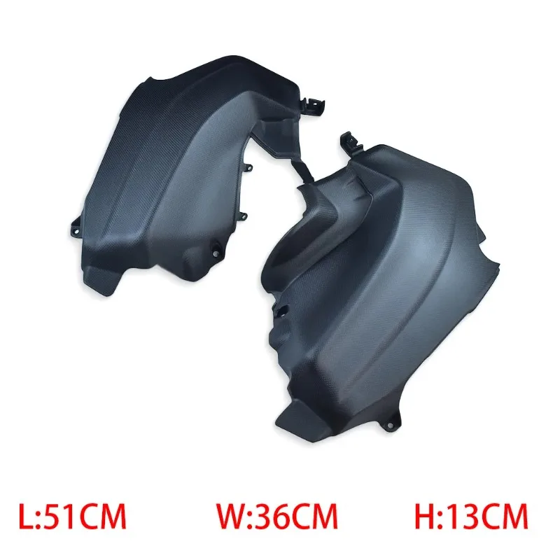 For motorcycle accessories, Ducati DUCATL Panlgale V2 modified carbon fiber side fairing