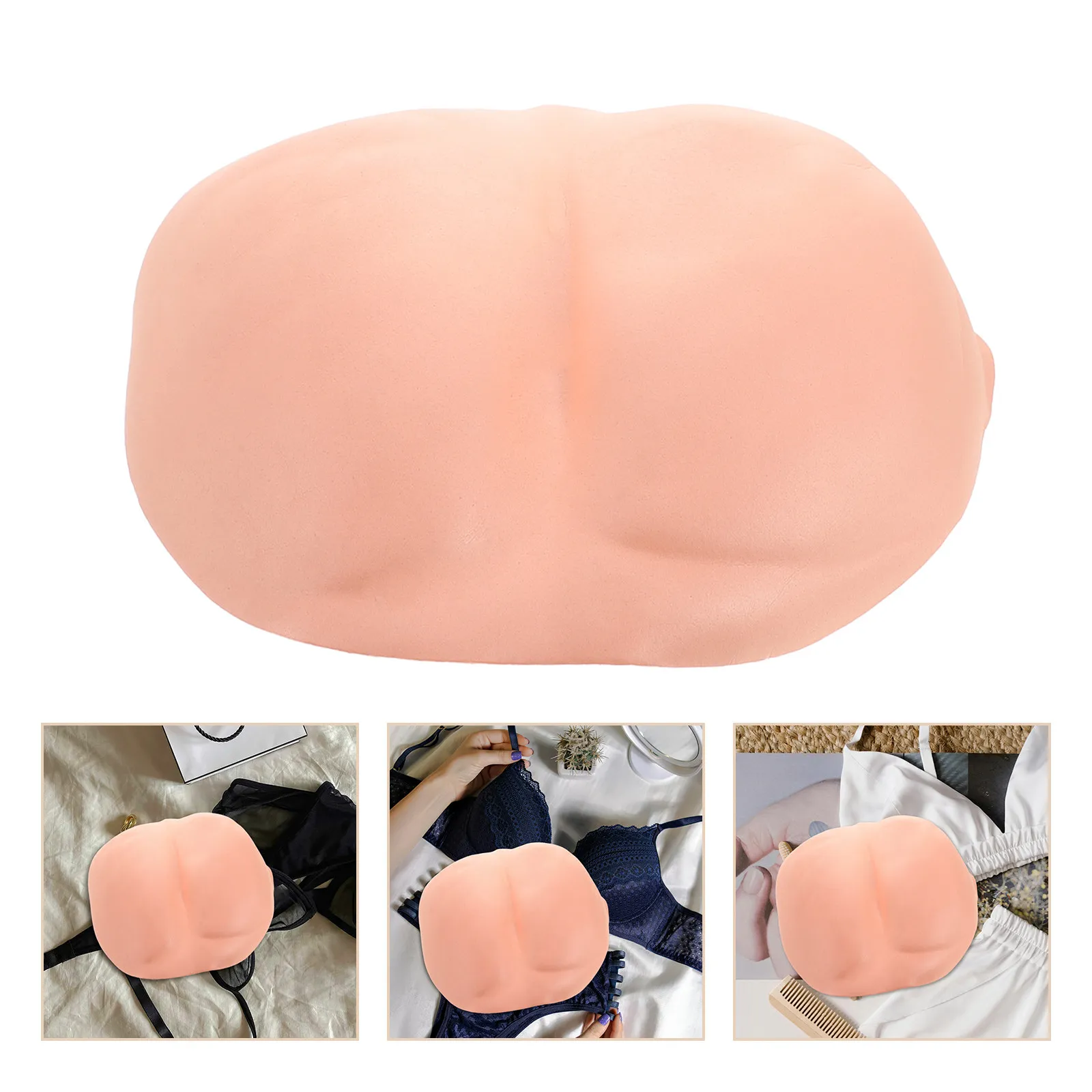 

Высокореалистичный муляж ягодиц для розыгрышей, формованный аксессуар для костюма на Хэллоуин, День дурака, косплей, шутки