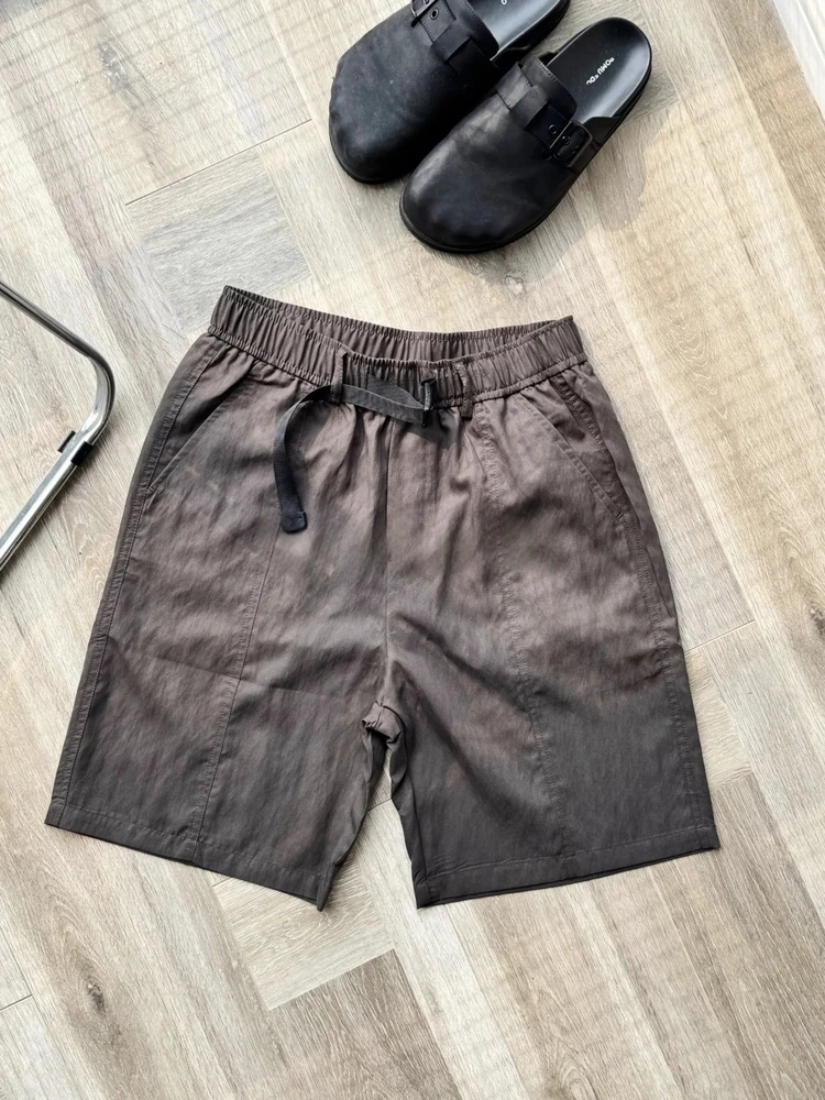 

Мужские летние новые ультратонкие дышащие шорты из лиоцелла, повседневные свободные шорты из полиэфирного волокна