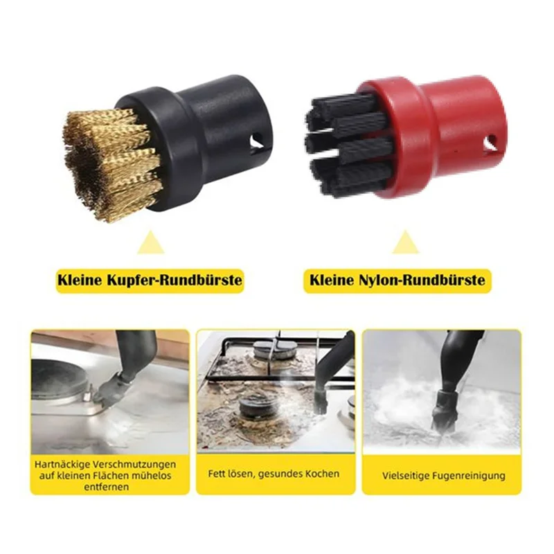 

T83C-Для аксессуаров для пароочистителя Karcher Запасные части включают насадки, щетки и салфетки