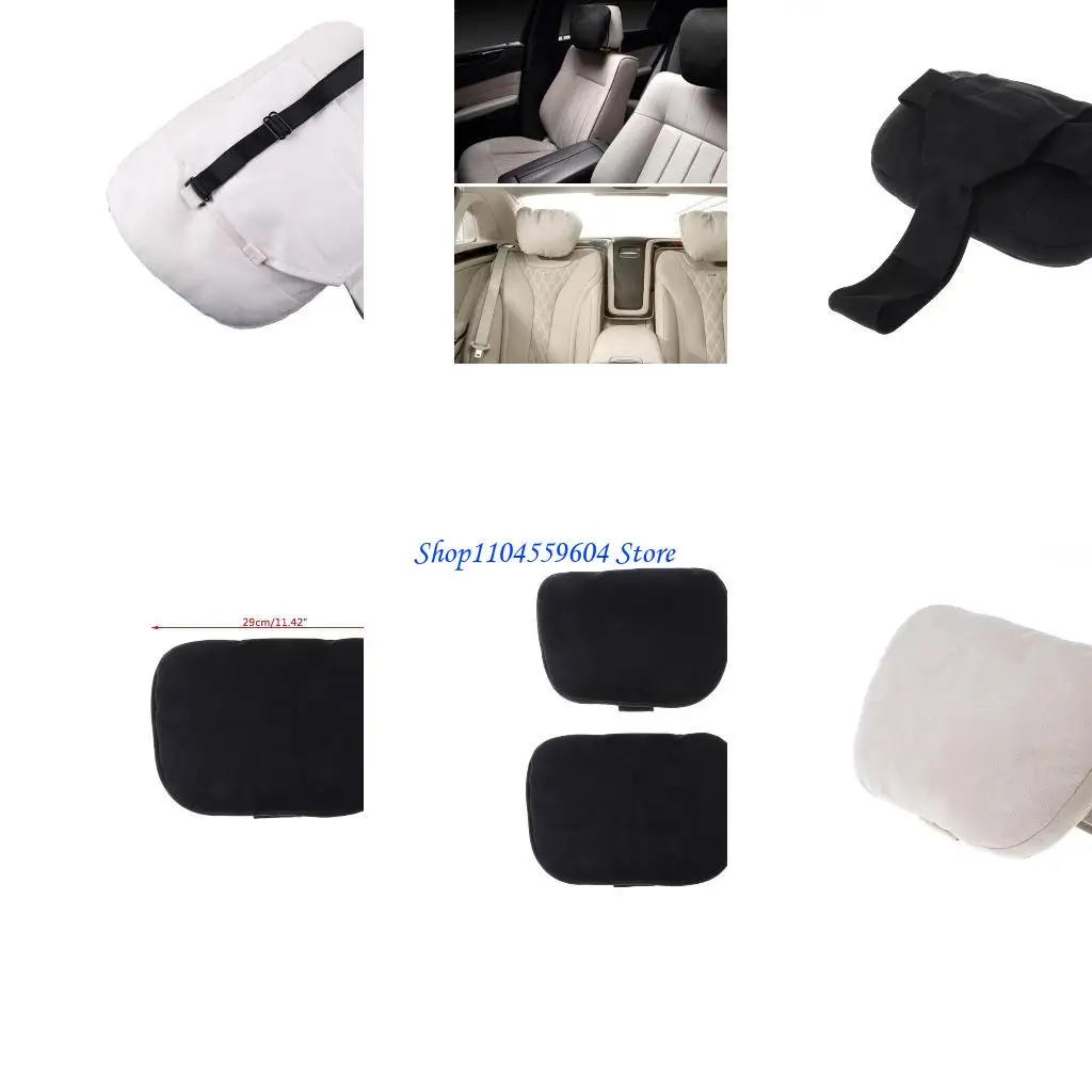 

12QM 2 PCS Universal Car Headrest Class Soft Pillow для Maybach