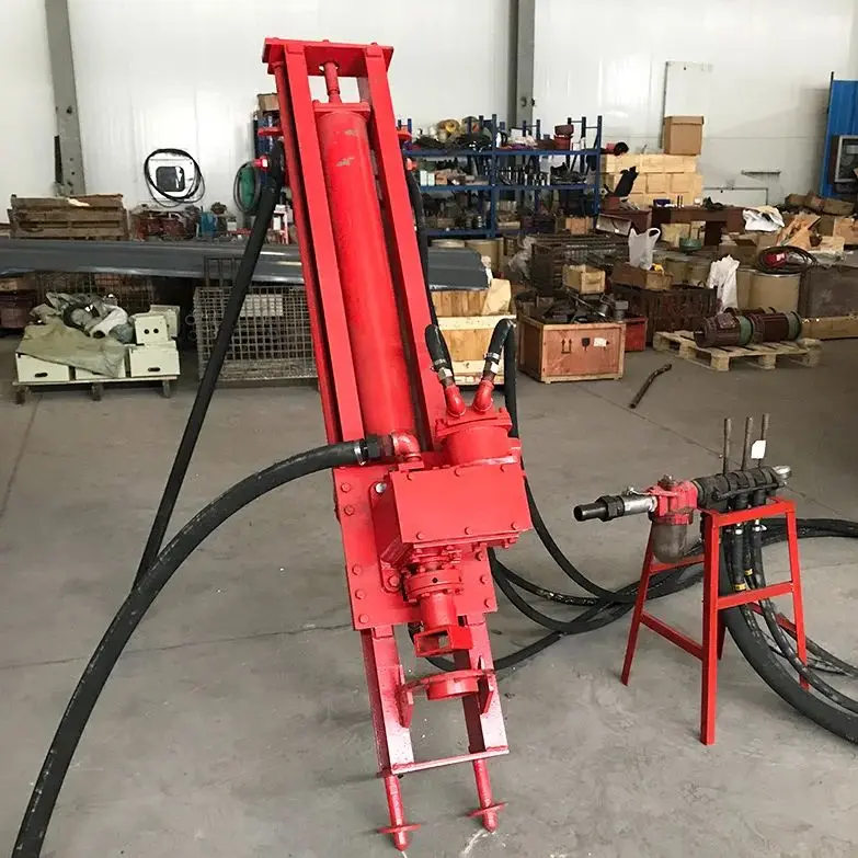 

Индивидуальная мини-пневматическая буровая установка DTH с высоким крутящим моментом, 40 м, многоугольное бурение по камню для дома, небольшая шахтная вода,erva