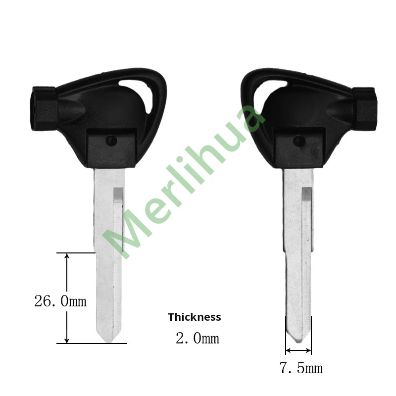 Yamaha motorcycle key, suitable for: Yamaha BWS125 VOX50 GTR125 Jinzhan 125 4V Xunying foldable motorcycle key(including magnet)