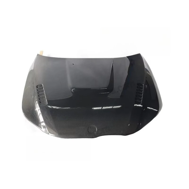 Wholesale Customized V Style Carbon Fiber Bonnet Hood for BMW 5 Series E60 520i 523i 525i 530i 2005 Carbon Engine Hood Upgrade view 4