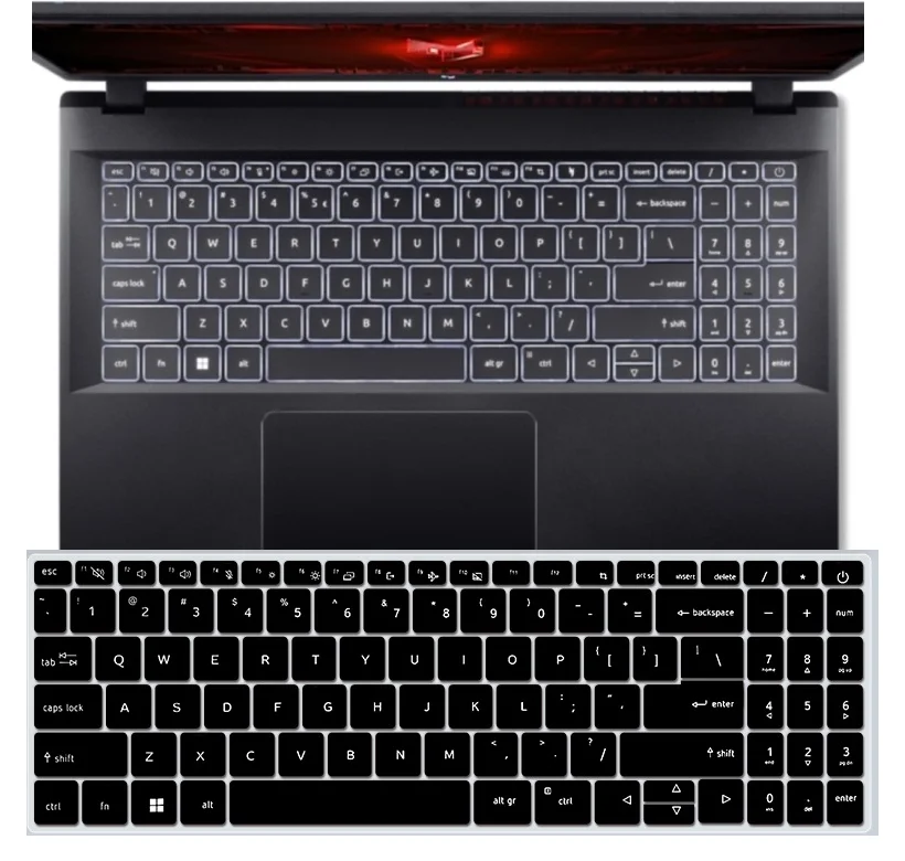 TPU laptop Keyboard cover Protector skin for Acer Aspire Go 15 71P 41P 21P 2025 2024  AG15-71P AG15-21P AG15-41P AG15