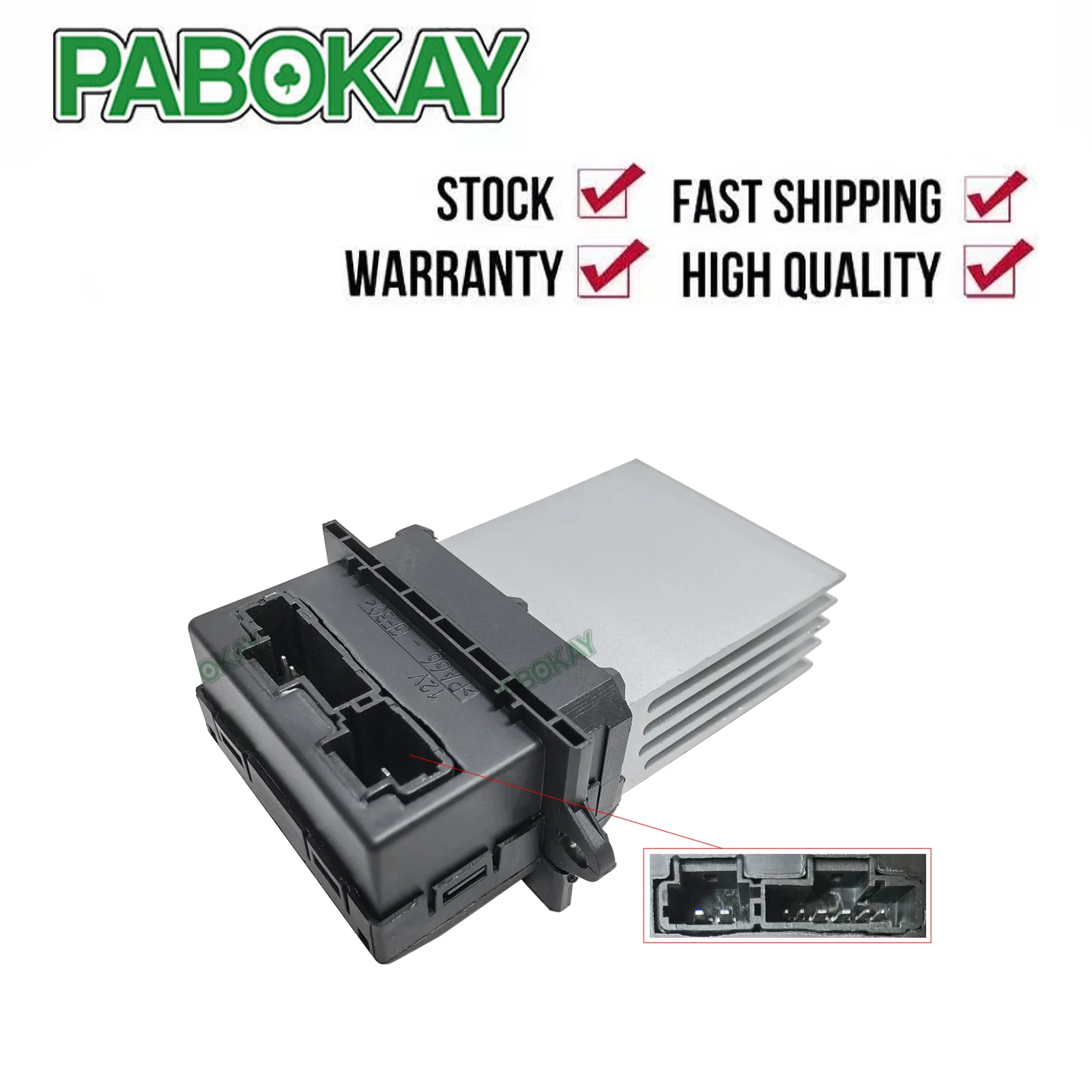 

Резистор вентилятора отопителя 509885 6441L1 6441.L1 F5617472LM 73421212F для Peugeot 406, Renault Megane, Scenic, Master II