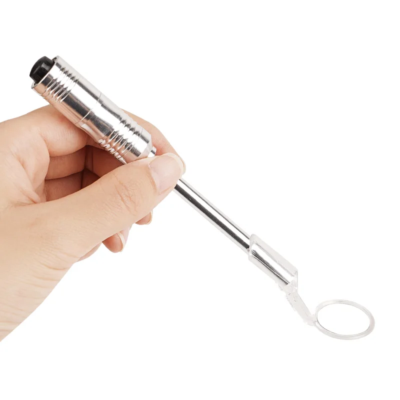 1pc Dental Mouth Mirror with LED Light Handheld Bright Mouth Mirror Reflector Oral Inspection Equipment Oral Hygiene Care Tool