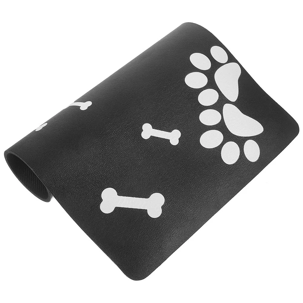 

Absorbent Pet Feeding Mat Food and Water Bowl Pad Non Slip Spill Proof for Dogs Cats Absorbent Dog Water Bowl Mat