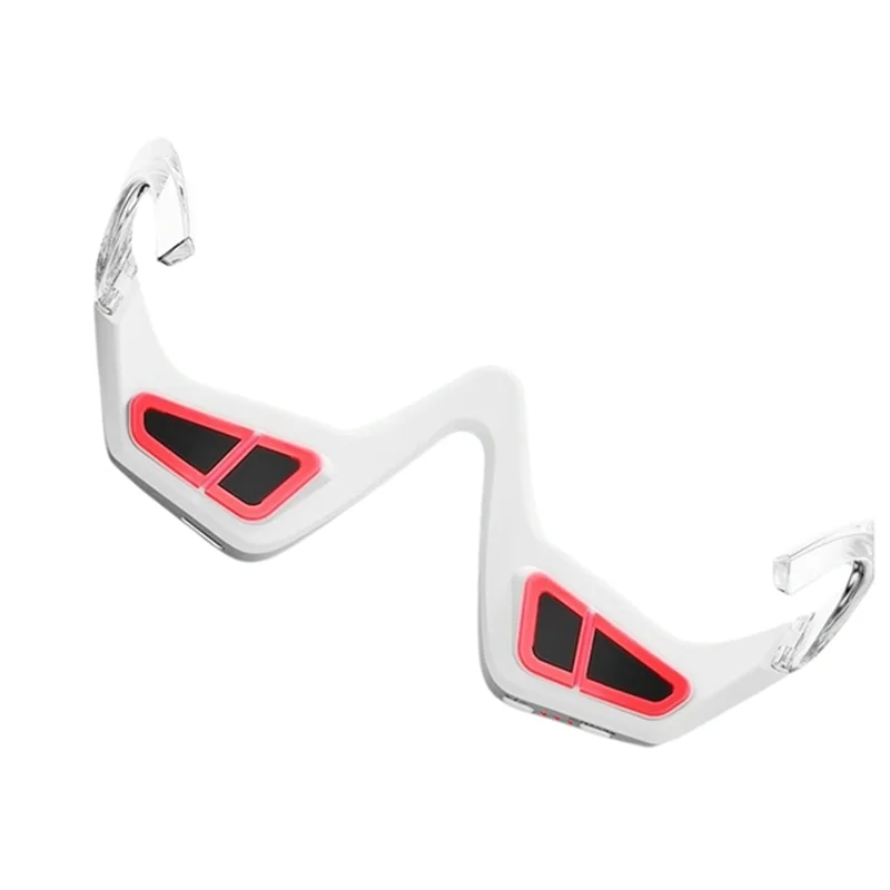 BLIB-Eye Massager Under Eye Red Light Therapy Device, 3D Eyes Relax Massager for Reducing Dark Circles Smoothing Fine Lines