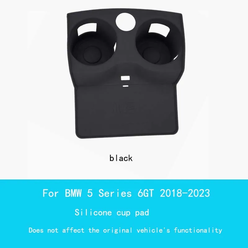LHD Auto-accessoires interieur voor BMW 3 4 5 Serie 6GT i3 i4 middenconsole bekerhouder antislip siliconen pad, stofdicht