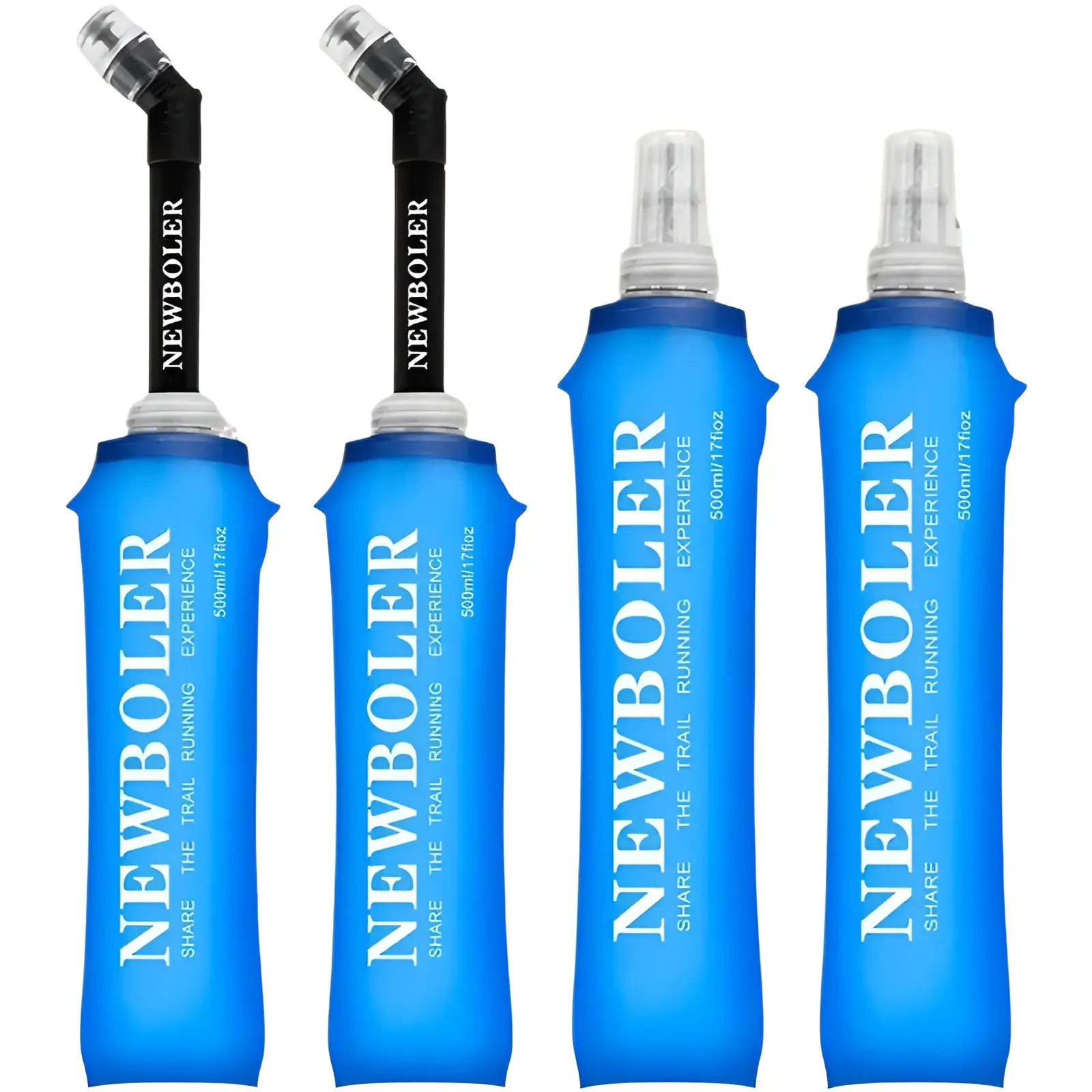 Newboler 250ml 500ml garrafa de água tpu dobrável balão macio esporte garrafa de água saco de água dobrável garrafa de água correndo acampamento