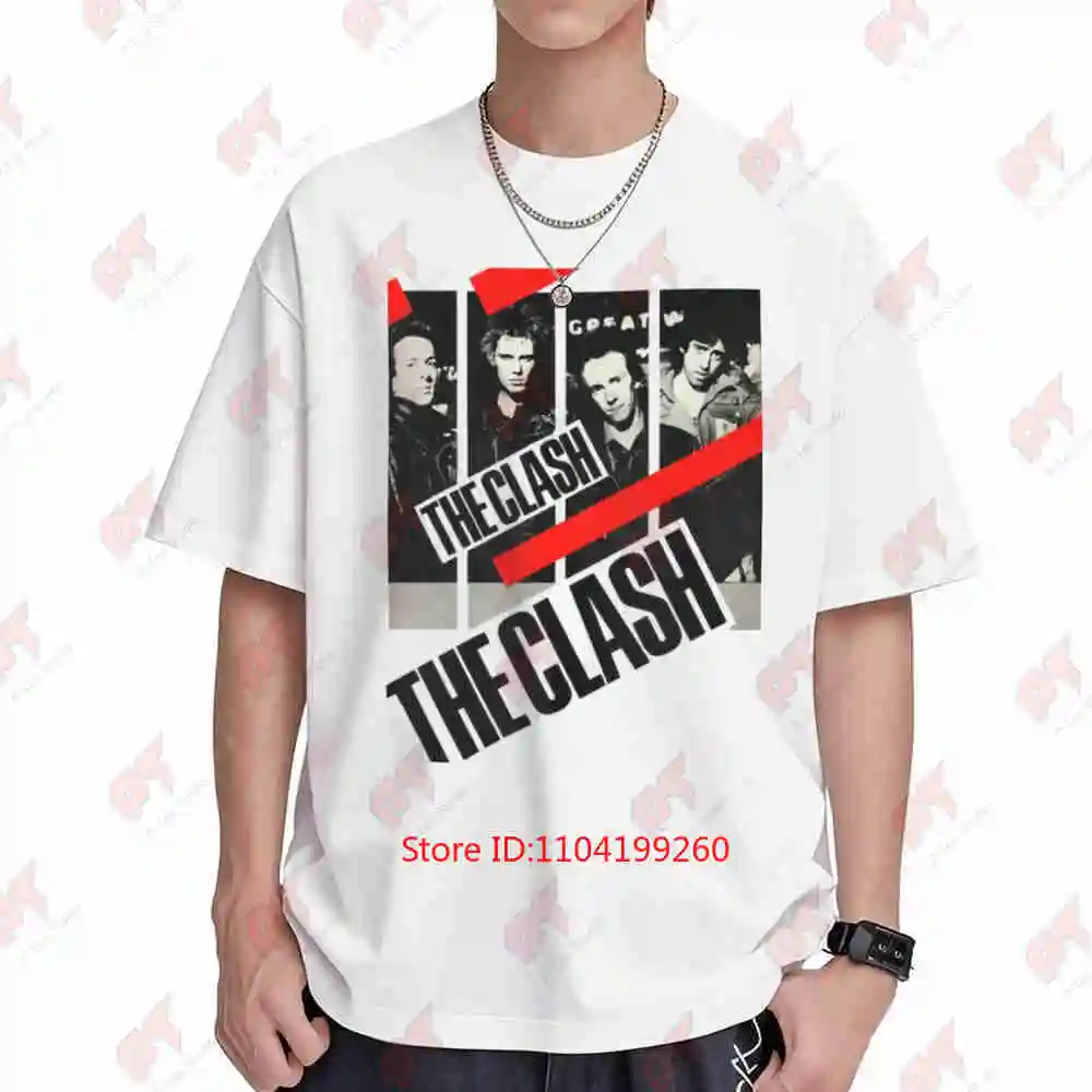 The Clash Short Sleeve Tee 100% Cotton T-Shirt