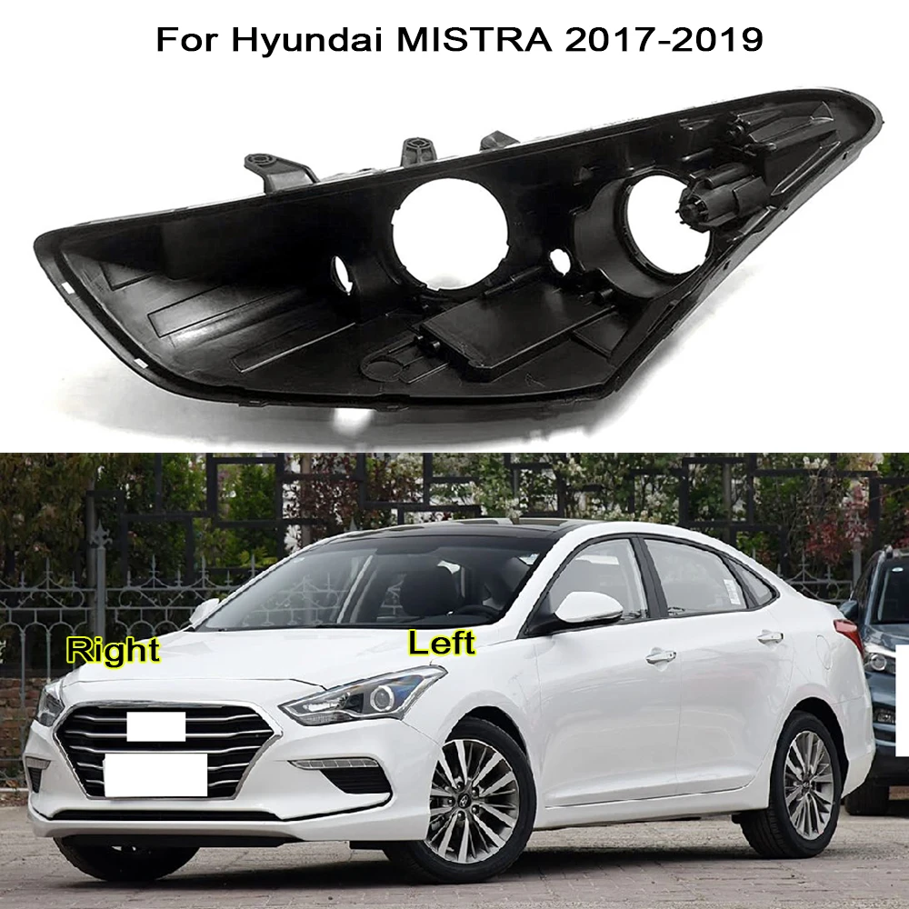 

Headlight Base Cover For Hyundai Mistra 2017 2018 2019 Headlamp Rear Shell Car Accessories Lampshade Bottom Shell