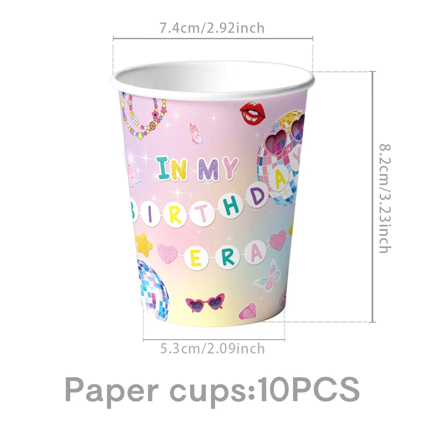 Singer Party Decoration Pink Tableware Tablecloth Cup Plate Bags Napkin Cake Topper Baby Shower Party Favors Supplies Set Gift