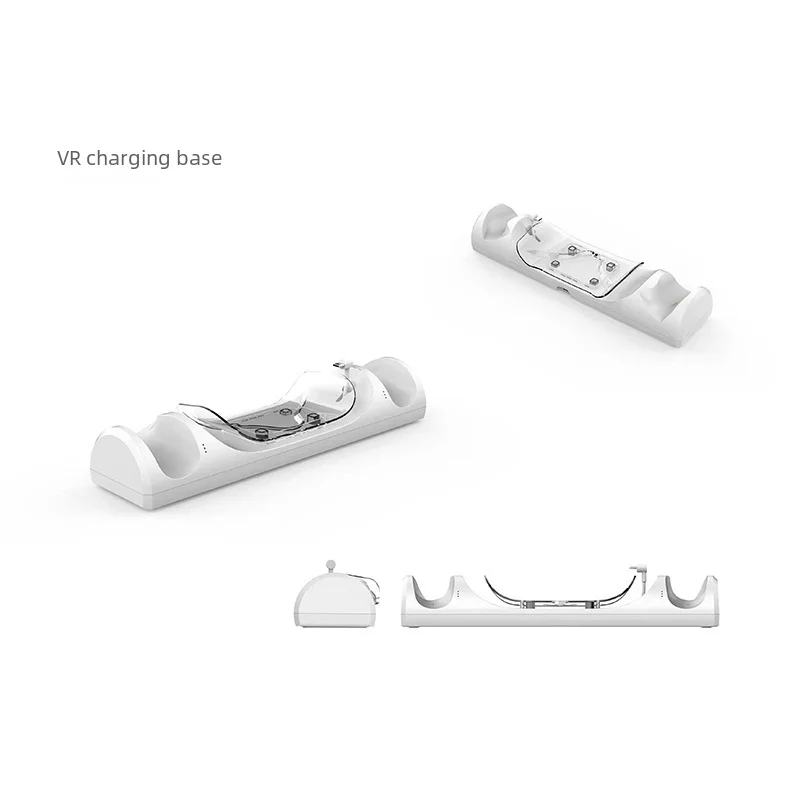 Oculus Quest 2 Vr Charger Holder Fast Charging Base Station Vr Controller Magnetic Absorption Storage Rack For Headset