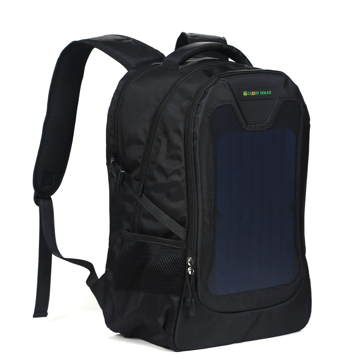 

Men Backpack Outdoor Power Generation Solar Panel 7.5W Solar Charging Sports Backpack Large Travel Shoulder Bag mochilas