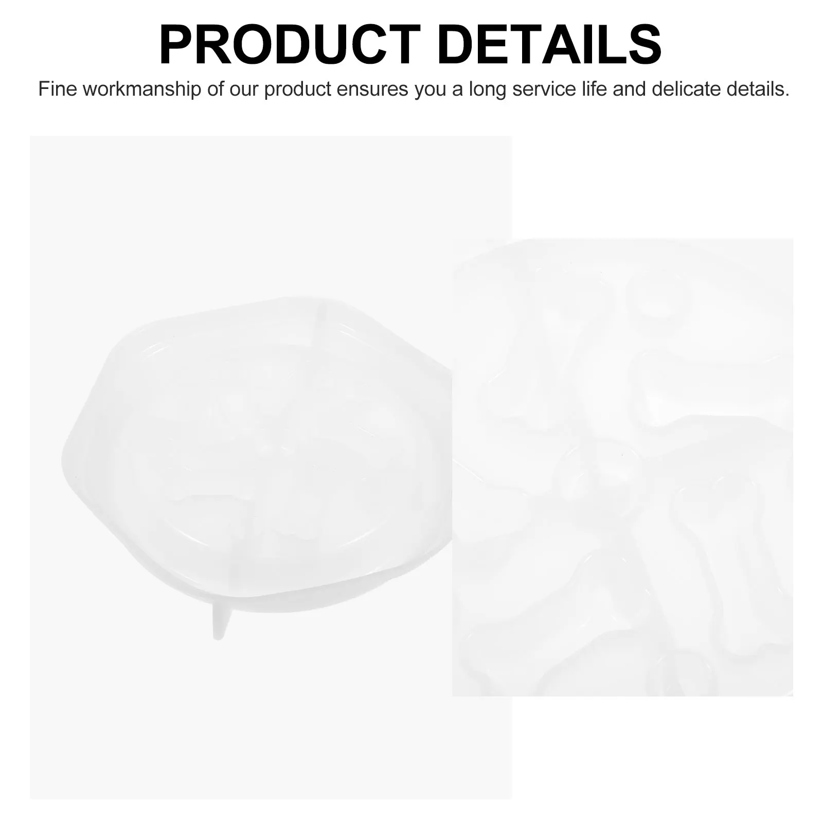 

1pc Flexible Reusable Silicone Pet Bowl Mold Crystal Drip Resin Moulds for Custom Decorative Dog Cat Feeding Bowls High