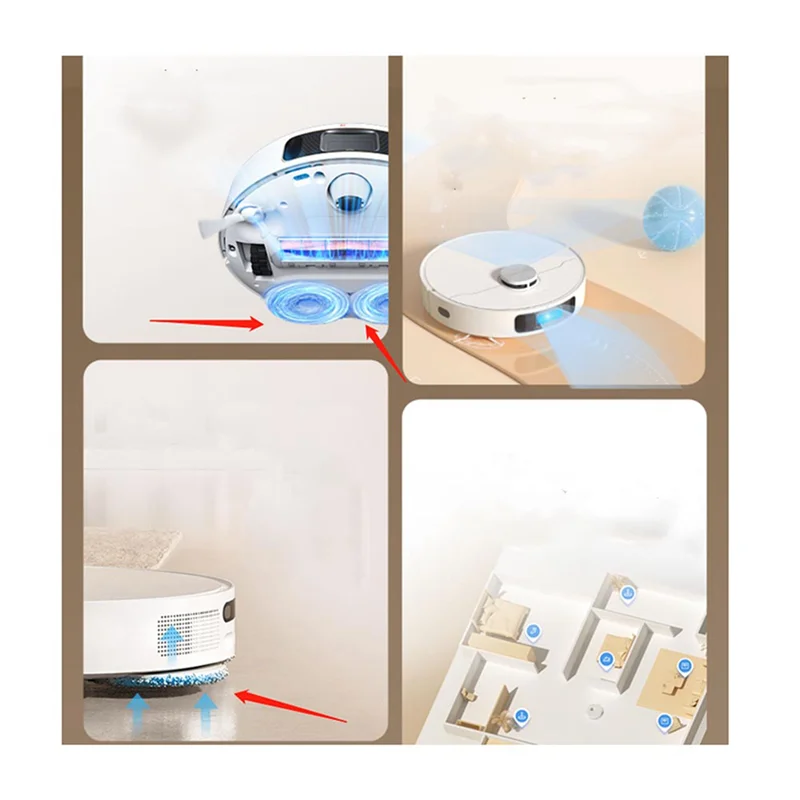 Y59A 20X For Dreame Bot L10S Ultra Robot Vacuum Cleaner Replacement Mop Accessories