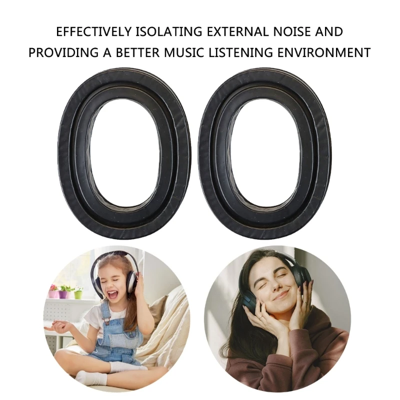 Replacement Ear Pad for Headphones Infused TPU Cushions